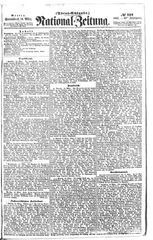 Nationalzeitung vom 14.03.1857