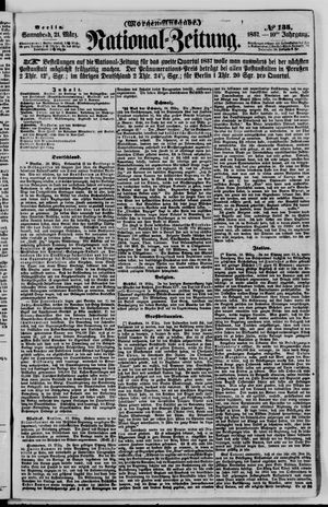 Nationalzeitung vom 21.03.1857