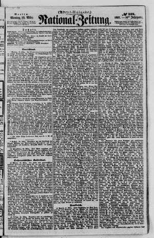 Nationalzeitung vom 23.03.1857
