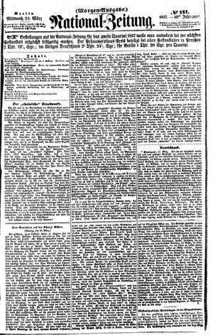 Nationalzeitung vom 25.03.1857