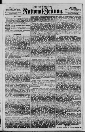 Nationalzeitung vom 26.03.1857