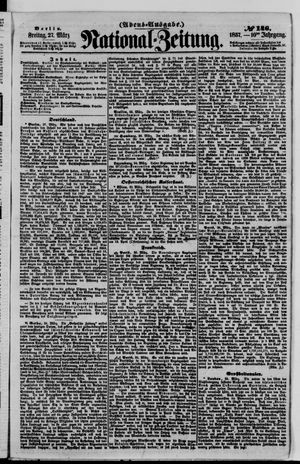 Nationalzeitung vom 27.03.1857