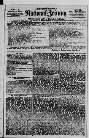 Nationalzeitung vom 29.03.1857