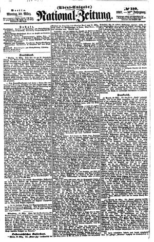 Nationalzeitung vom 30.03.1857