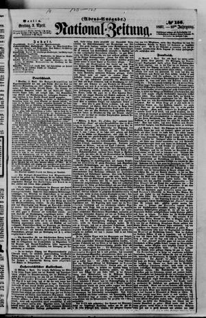 Nationalzeitung vom 03.04.1857