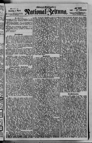 Nationalzeitung vom 06.04.1857