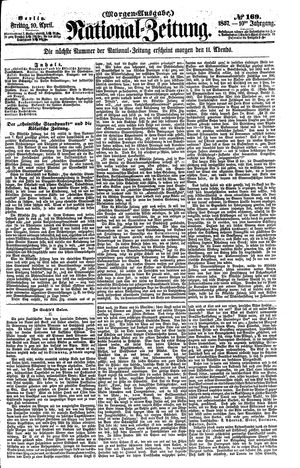 Nationalzeitung vom 10.04.1857