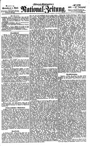 Nationalzeitung vom 11.04.1857