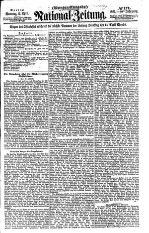 Nationalzeitung vom 12.04.1857