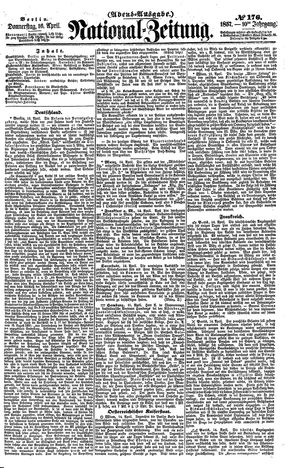 Nationalzeitung vom 16.04.1857
