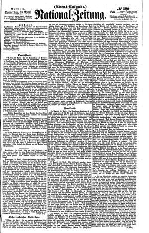 Nationalzeitung vom 23.04.1857