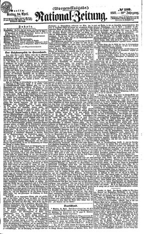 Nationalzeitung vom 24.04.1857