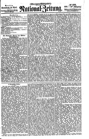 Nationalzeitung vom 25.04.1857