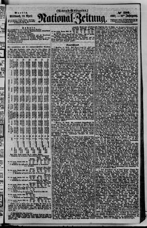 Nationalzeitung vom 29.04.1857