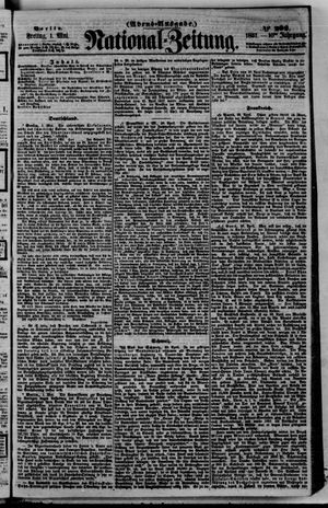 Nationalzeitung vom 01.05.1857