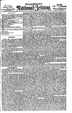 Nationalzeitung vom 08.05.1857