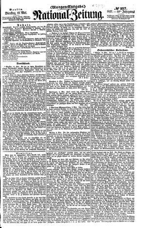 Nationalzeitung on May 12, 1857