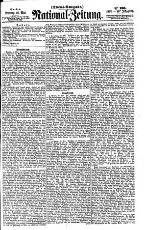 Nationalzeitung vom 25.05.1857