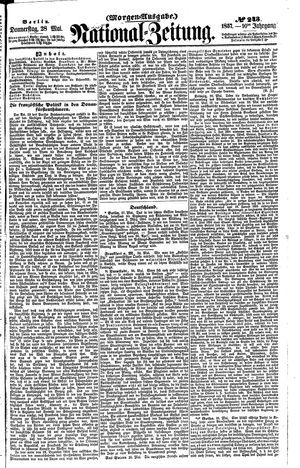 Nationalzeitung on May 28, 1857