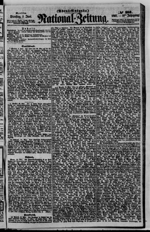 Nationalzeitung vom 02.06.1857