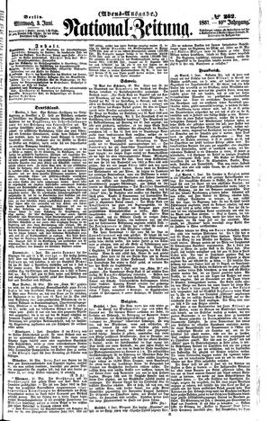 Nationalzeitung vom 03.06.1857