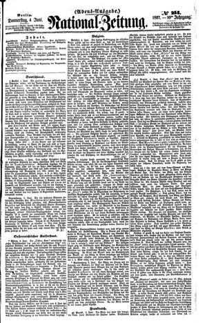 Nationalzeitung vom 04.06.1857