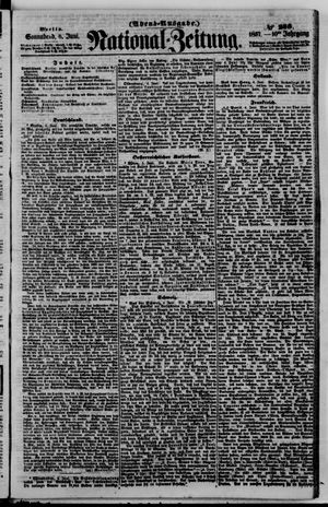 Nationalzeitung vom 06.06.1857