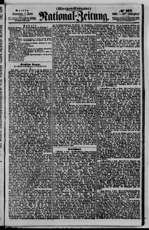 Nationalzeitung vom 07.06.1857