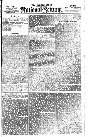 Nationalzeitung vom 09.06.1857