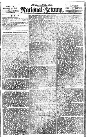 Nationalzeitung vom 10.06.1857