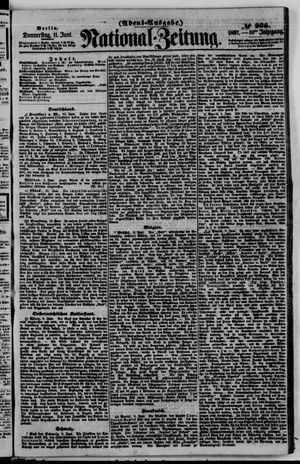 Nationalzeitung vom 11.06.1857