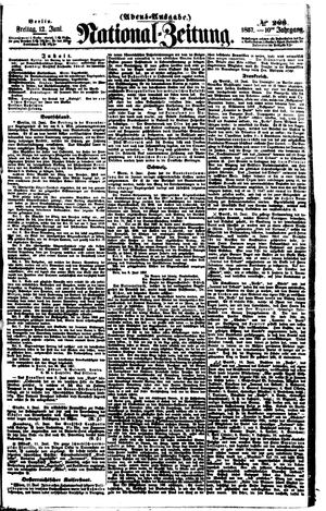 Nationalzeitung vom 12.06.1857