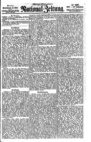 Nationalzeitung vom 13.06.1857