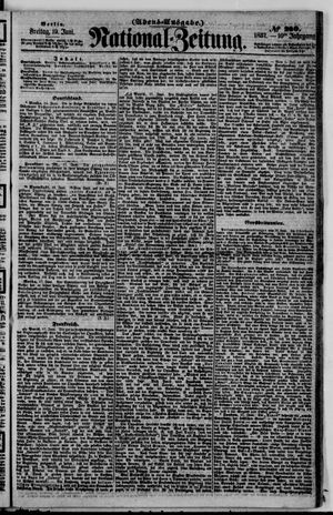 Nationalzeitung vom 19.06.1857