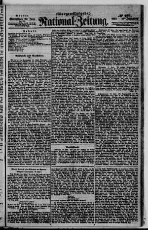 Nationalzeitung vom 20.06.1857