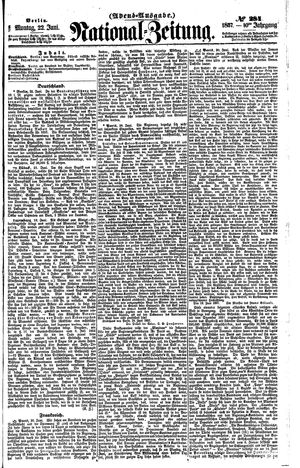 Nationalzeitung vom 22.06.1857