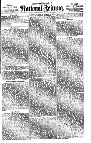 Nationalzeitung vom 23.06.1857
