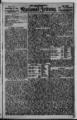 Nationalzeitung vom 25.06.1857