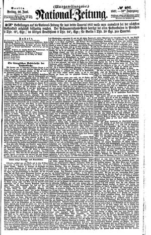 Nationalzeitung vom 26.06.1857