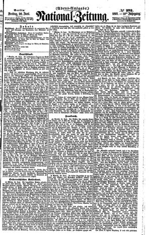 Nationalzeitung vom 26.06.1857