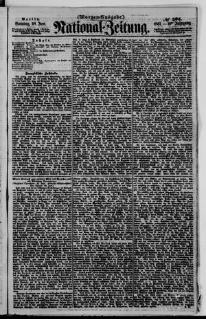 Nationalzeitung vom 28.06.1857