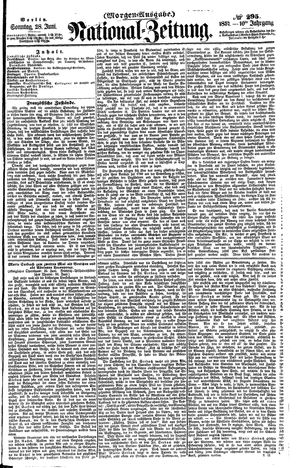 Nationalzeitung vom 28.06.1857