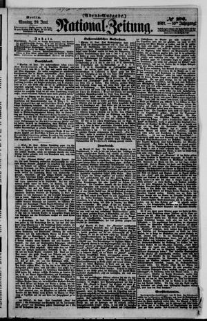 Nationalzeitung vom 29.06.1857