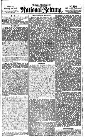 Nationalzeitung vom 29.06.1857