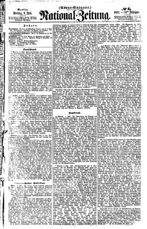 Nationalzeitung vom 03.07.1857