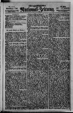 Nationalzeitung vom 04.07.1857