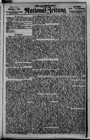 Nationalzeitung vom 07.07.1857