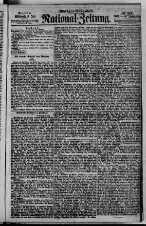 Nationalzeitung vom 08.07.1857