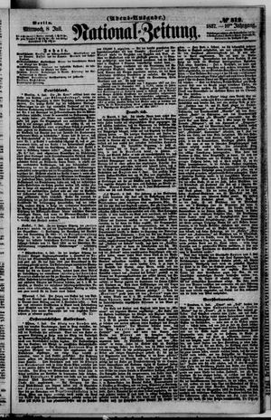 Nationalzeitung vom 08.07.1857
