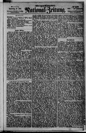 Nationalzeitung vom 12.07.1857